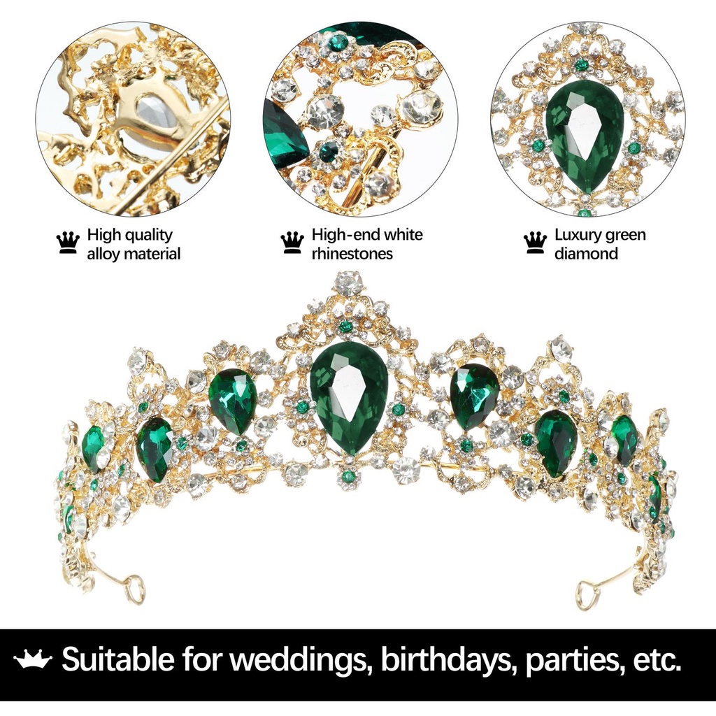 Quả Thông Cổ Điển Baroque|Vương Miện Hoàng Gia Nữ Hoàng Hoàng Hoàng Gia Phong Cách Retro