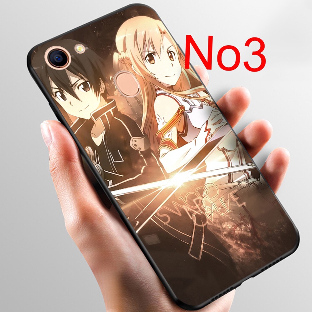 Ốp Lưng Sword Art Online Nhiều Mẫu Mã Cho Điện Thoại Xiaomi Redmi Poco X2 Note 9 9s Pro Max 9a 9c 47no