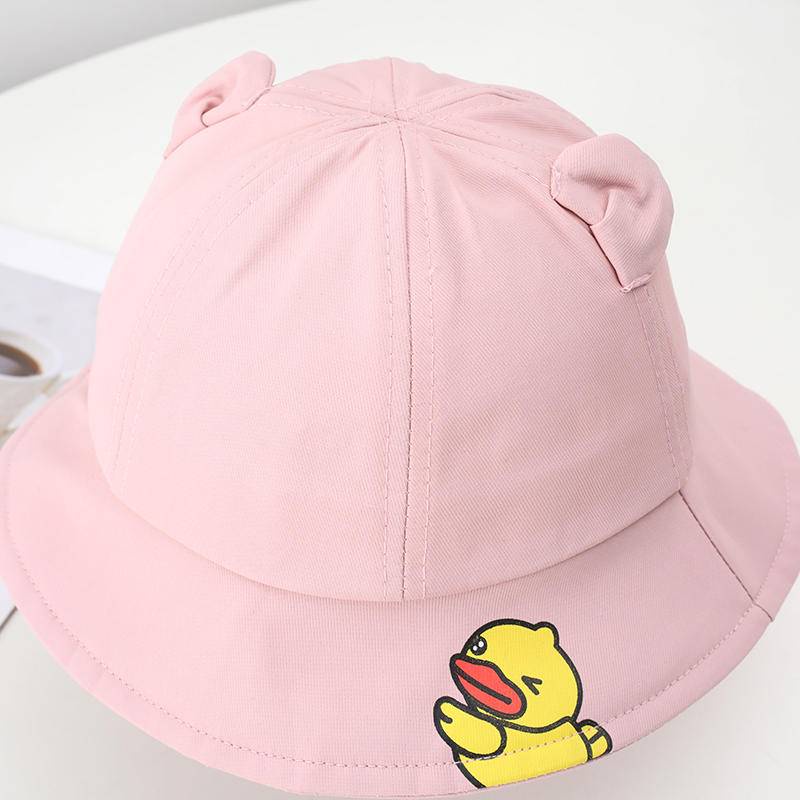 Nón Tai Bèo Hình Chú Vịt Vàng Đáng Yêu Cho Trẻ Em