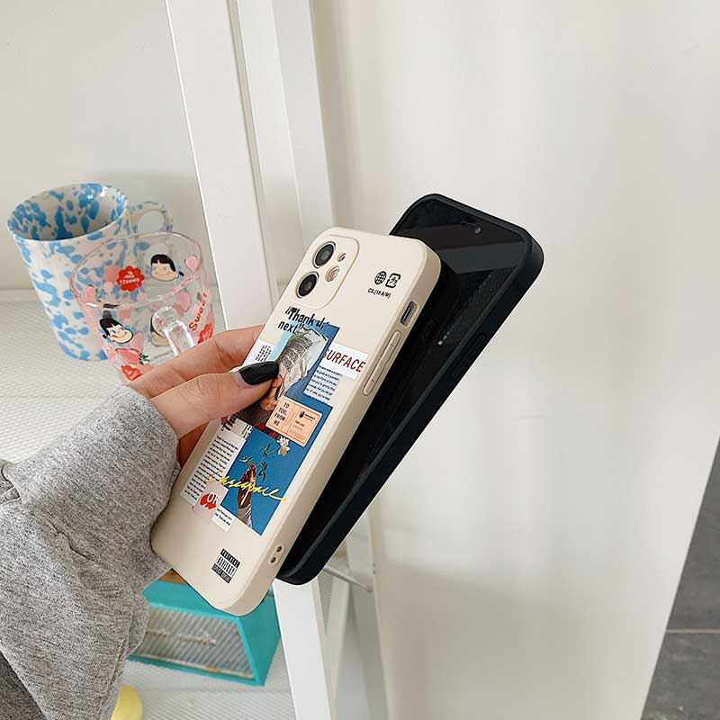 Ốp Điện Thoại Silicon Mềm Chống Rơi Hoạ Tiết Trừu Tượng Cho Iphone11 12 Promax 6 6s 7 8 Plus X Xs Xr Xsmax | BigBuy360 - bigbuy360.vn