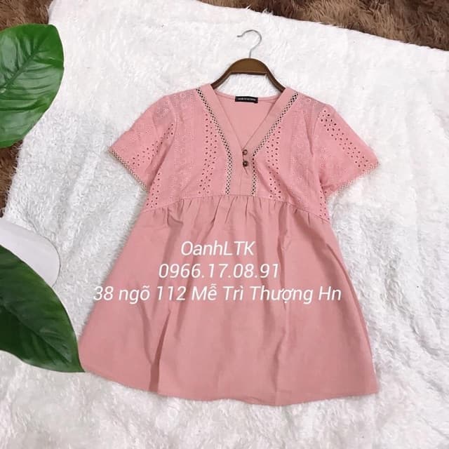 Áo Bầu Chất Thô Mềm Mát