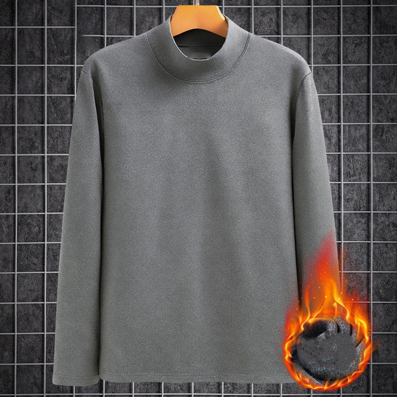 Áo nam Dài Tay Cổ Lọ Màu Sắc Thanh Lịch