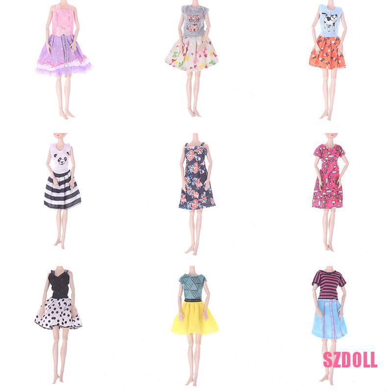 Đầm Thời Trang Cho Búp Bê Ts1Szdoll 30cm