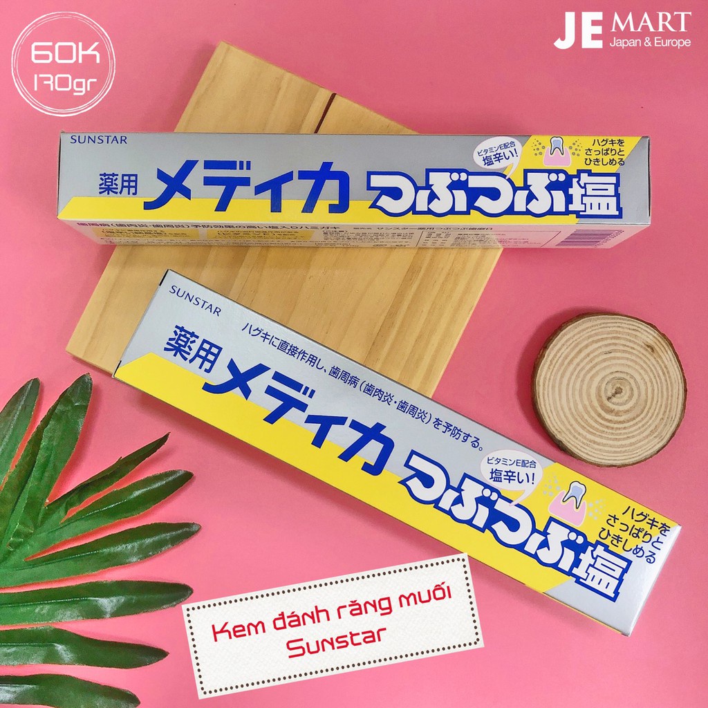 Kem đánh răng tinh thể muối Sunstar 170g_05266
