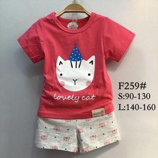 Bộ cotton cộc Fanqie Size Trung