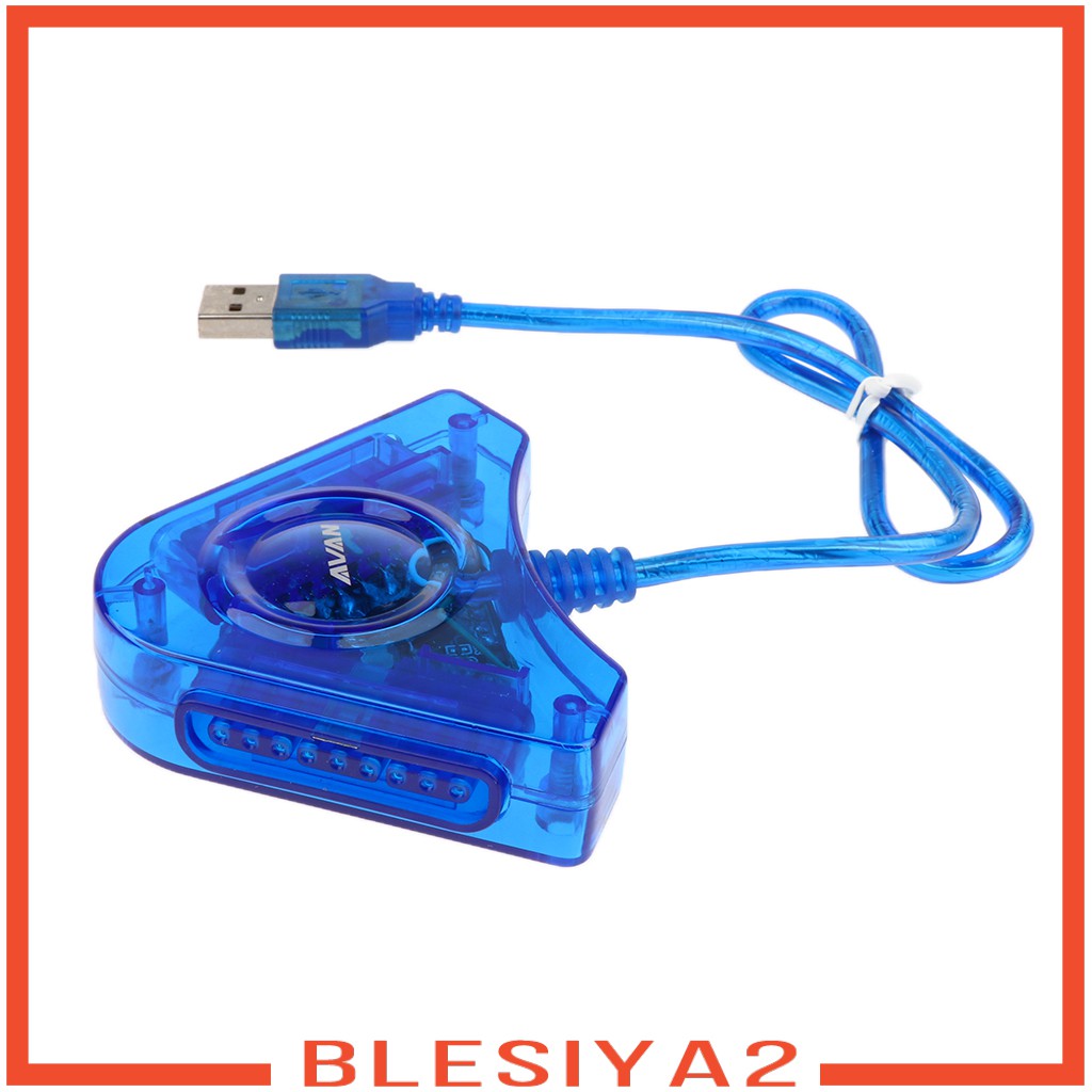 (Hàng Mới Về) Cáp Chuyển Đổi Hai Cổng Usb Cho Psx Ps1 Ps2 Sang Pc