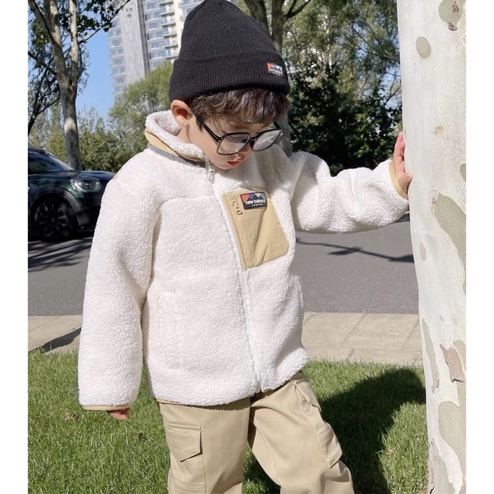 Áo khoác lông cừu NB