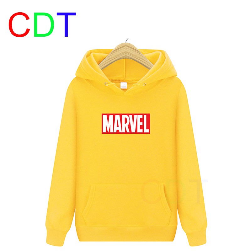 Áo Hoodie In Hình Marvel Thời Trang Năng Động Cho Nam