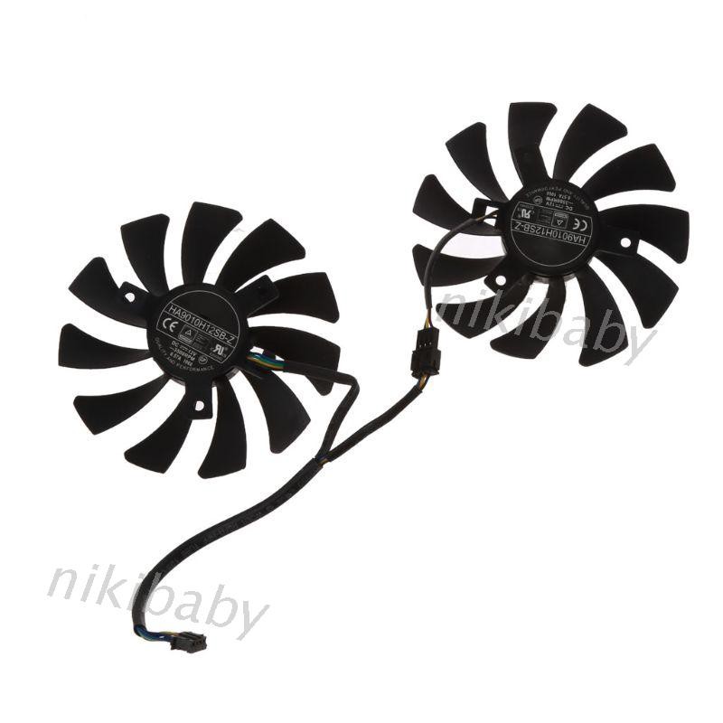 Bộ 2 Quạt Tản Nhiệt Ha9010h12sb-z 12v0.57a 3500 Rpm Cho Msi Gtx960