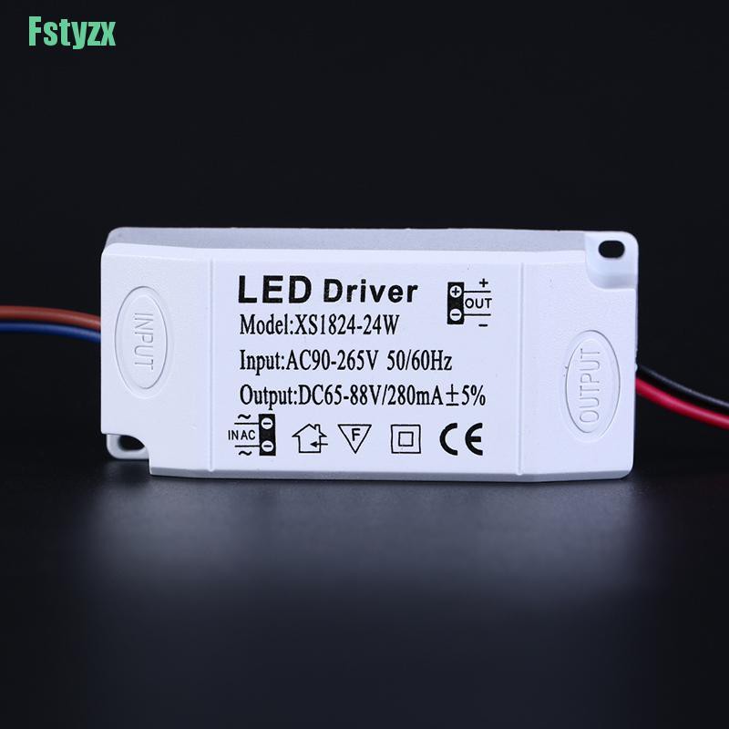 fstyzx 3W 7W 12W 18W 24W power supply driver adapter transformer switch for LED lights