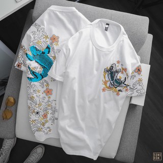 Áo Thun NUMBI Thêu Cá Koi 