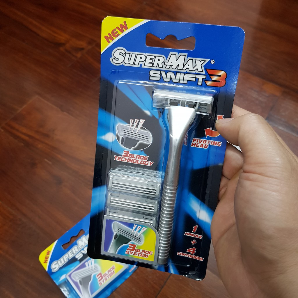 Dao cao 3 lưỡi super-max swift 3 AT282