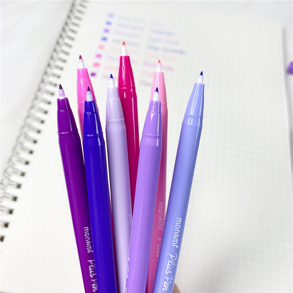 Bút Màu nước Monami Plus pen 36 màu DecorMe Viết Lông trang trí sổ tay BDS