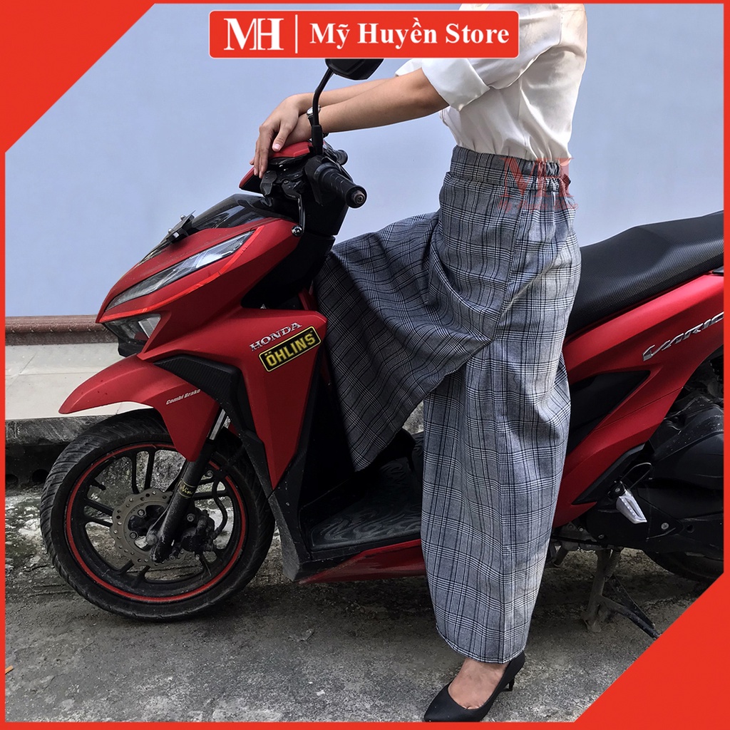 Váy Chống Nắng Xẻ Tà Thông Minh Chất Liệu Kaki Cotton Siêu Mềm Mại Cùng Nút Bấm Chắc Chắn Mỹ Huyền Store