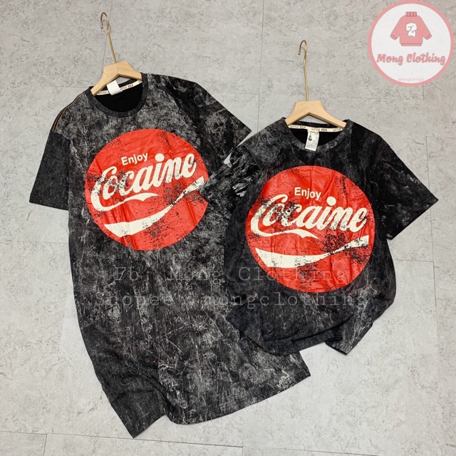 Áo thun cotton loang và Váy thun cotton loang.