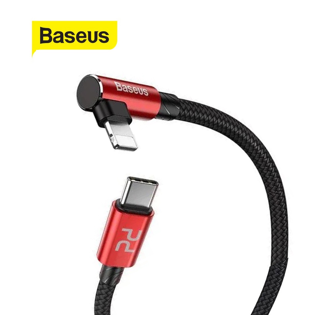 Cáp sạc PD18W Baseus MVP Elbow dây dù siêu bền dài 200CM cho 11/12/13