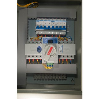 Tủ ATS 3 pha 63A kèm 2 CB ( 4 dây)