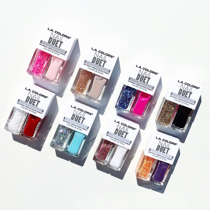 Sơn móng tay  L.A Colors Nail Duet