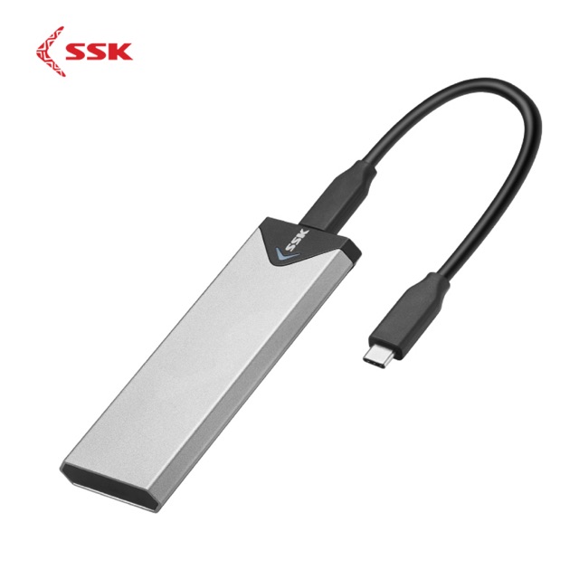 Box chuyển M.2 Pcie sang USB 3.1 SSK SHE C325 chính hãng | BigBuy360 - bigbuy360.vn