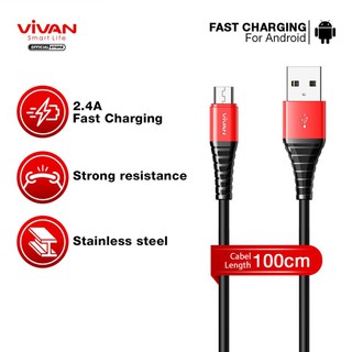 Cáp Sạc Nhanh Cổng Micro Usb Dài 1m Cho Điện Thoại Android