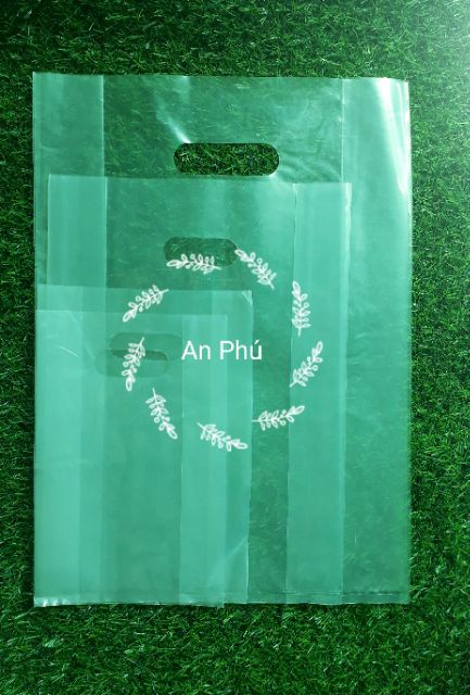 1kg Túi PE đựng quần áo mỹ phẩm bóng dẻo túi hột xoài