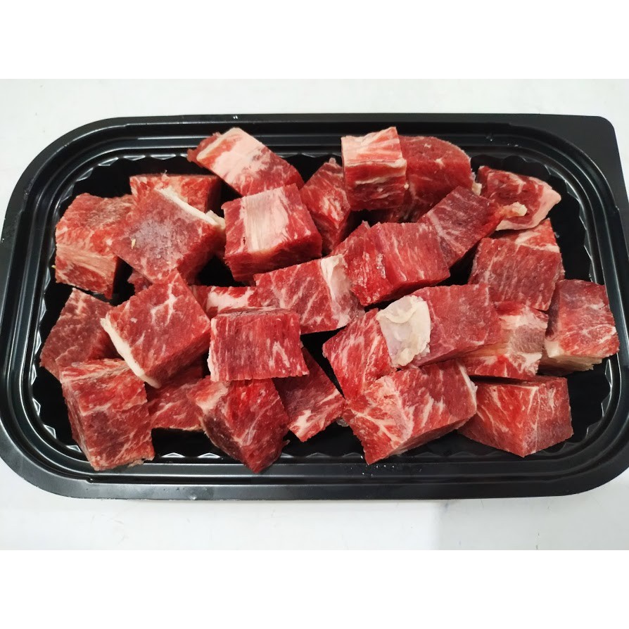 1Kg Bò lúc lắc mềm, ngon đóng Khay
