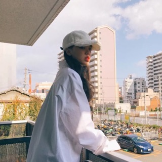 Áo sơmi nữ oversize