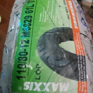 Vỏ xe Excel 110/80-12 chính hãng Maxxis ( không xài ruột )