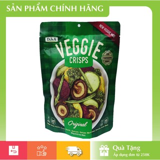 [HÀNG CHÍNH HÃNG] Rau Củ Sấy Giòn Vị Truyền Thống DJ&A 90gr - Original Veggie Crisps
