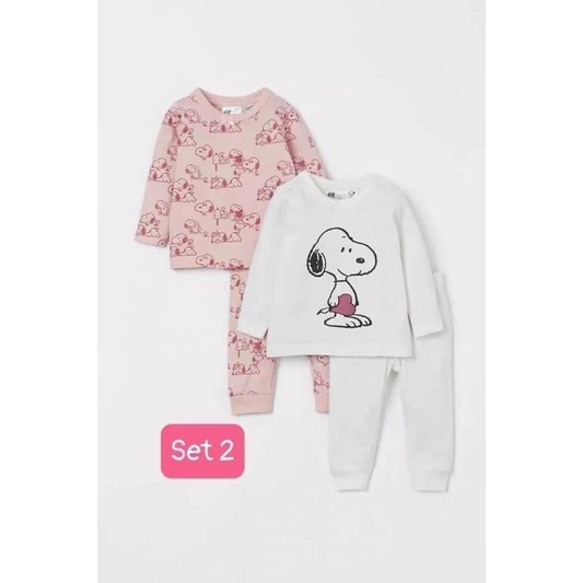 Set 2 bộ cotton cho bé