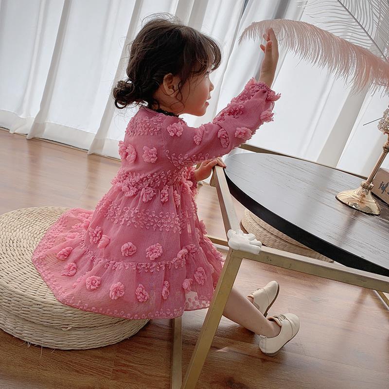 Đầm Công Chúa Màu Đỏ Cho Bé Gái (1-9 Tuổi)