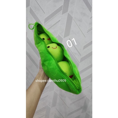 Gấu bông hạt đậu- túi đậu ngộ nghĩnh