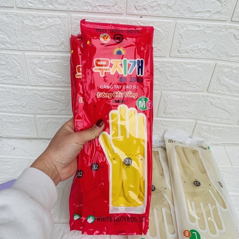 Găng Tay Cao Su Đông Cầu Vồng