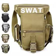 Túi đeo hông, đeo bụng nam Swat  phong cách quân đội vải bố siêu bền chống nước đi chơi đi phượt cực chất