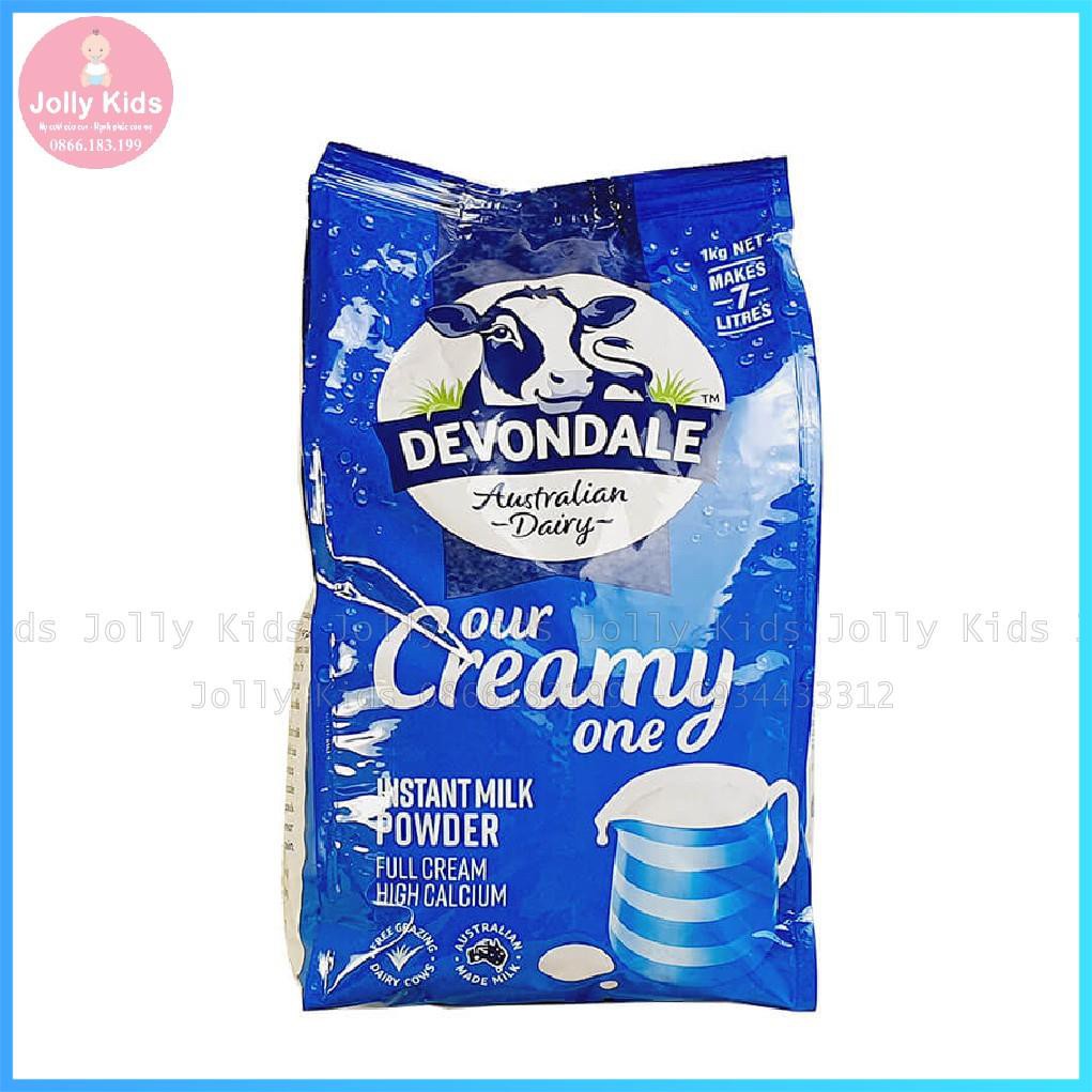 Sữa tươi dạng bột nguyên kem 𝐃𝐄𝐕𝐎𝐍𝐃𝐀𝐋𝐄 Full Cream 1kg