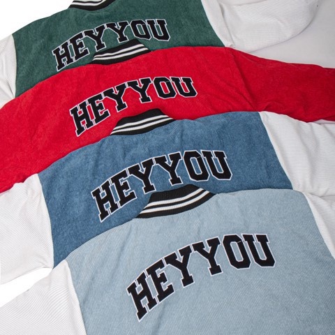 Áo khoác HY Corduroy Varsity