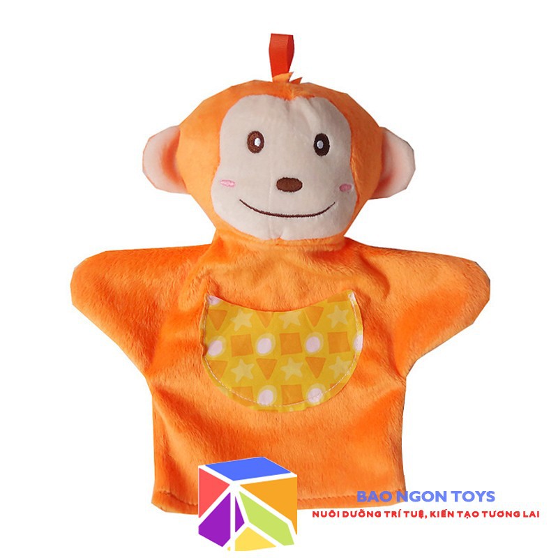 GĂNG TAY VẢI ĐỘNG VẬT MÚA RỐI KỂ CHUYỂN CHO BÉ - BAO NGON TOYS -DV10