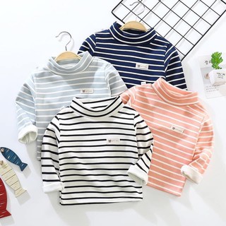 🌞🌞🌞áo kẻ cổ 3 phân lót nhung cho bé🌞🌞🌞