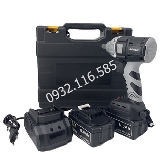 [HOT] Máy Siết Bulong JOHNSON, KENTO 128V Không Chổi Than Pin 10 Cell, 3 CHỨC NĂNG KHOAN, SIẾT BULONG, BẮN VÍT BH 1-1
