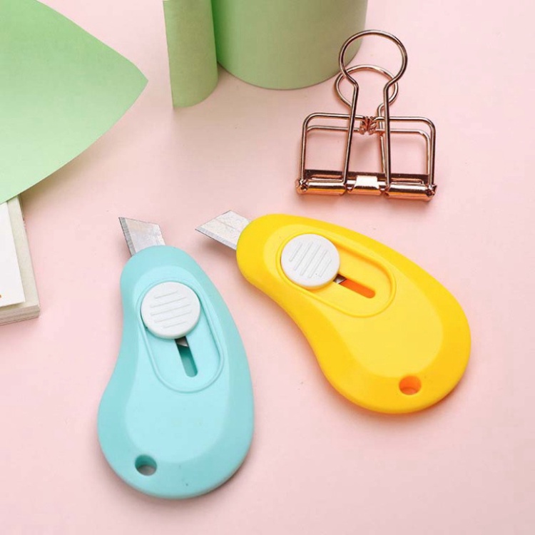 Dao Rọc Giấy mini 🍀FREESHIP🍀 Dao Rạch Mini Cầm Tay 5 Màu Sắc Phong Cách Kẹo Ngọt Dễ Thương tiện lợi