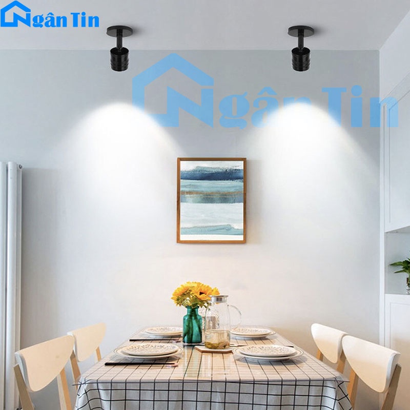 Đèn Led soi gương soi tranh gắn tường trần phòng ngủ phòng khách Led 5W RO1404 Ngân Tin