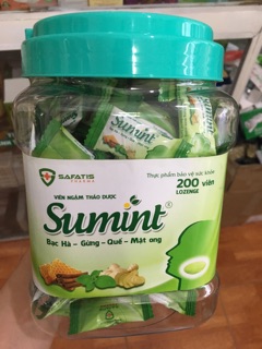 Combo 10 chiếc KẸO NGẬM HO SUMINT