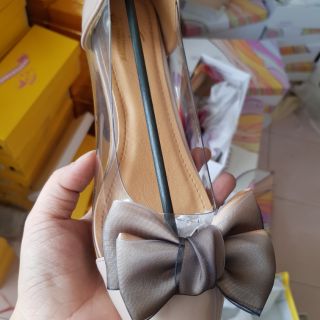 Freeship 99k tq_giày bệt nơ