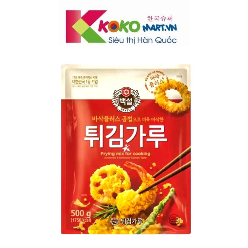Bột chiên Beksul Hàn Quốc bịch 1kg