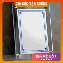 [Giá Gốc Tận Xưởng] Khung ảnh mica trong để bàn size A5 (210x150mm)