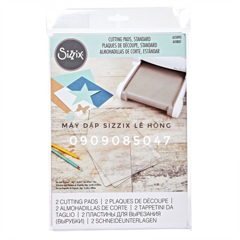 Cặp mêca Chính Hãng Sizzix dành cho máy sizzix big shot plus  - khổ 22,5-38,1 cm