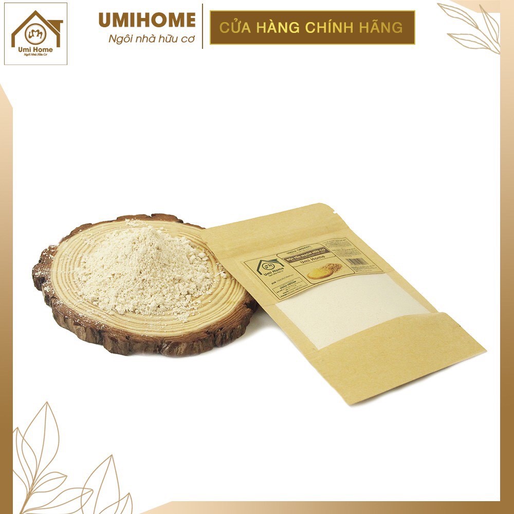 Bột Yến Mạch hữu cơ UMIHOME nguyên chất - Đắp mặt dưỡng da tươi sáng, trắng da, chống nám, giảm thâm mụn-KESHOUHIN Shop