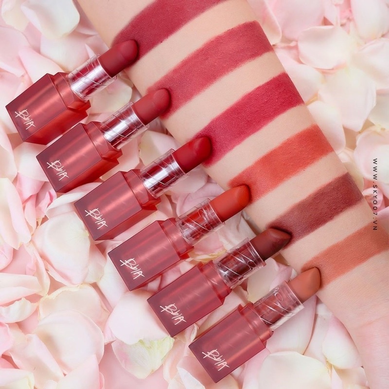 Son thỏi lì tone đất Powder Lipstick