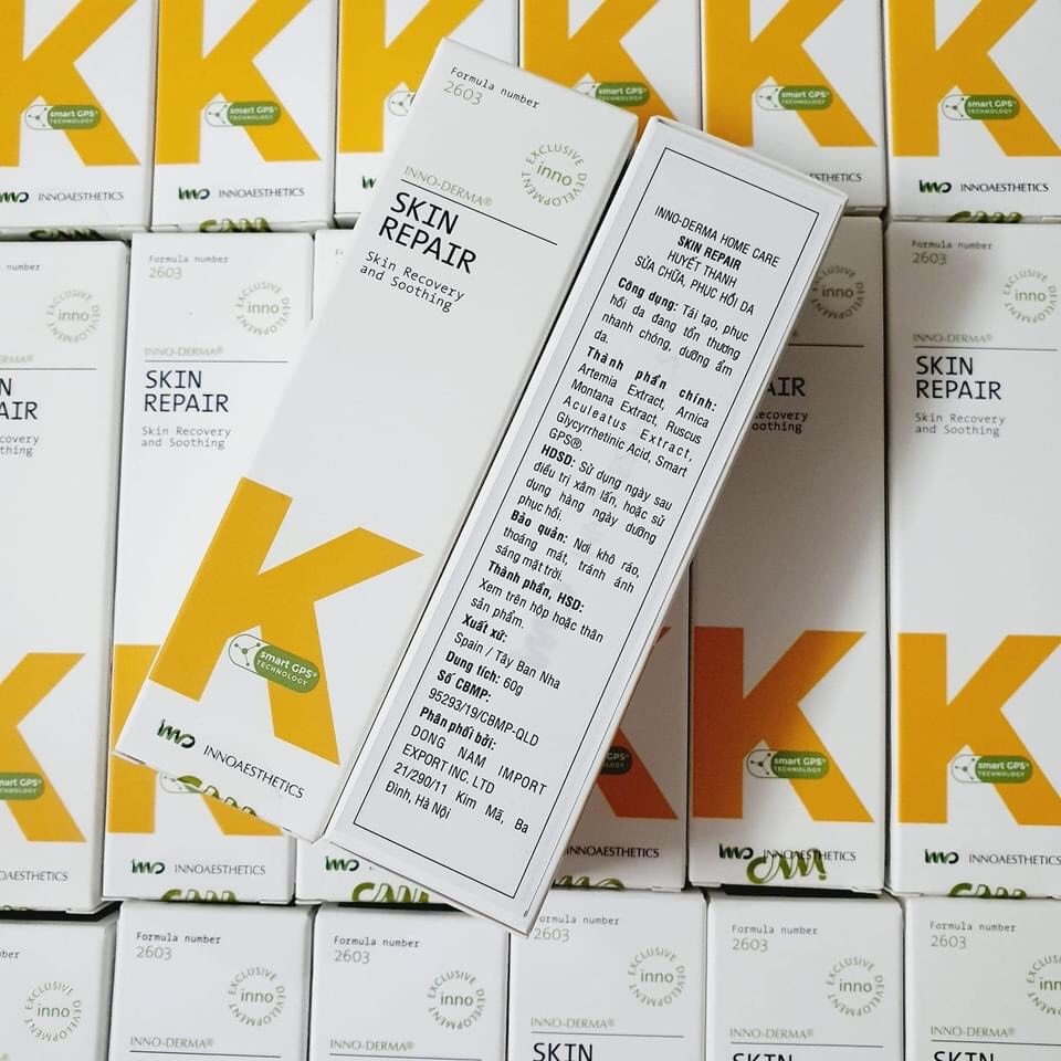 Kem Dưỡng Ẩm Phục Hồi Da Khẩn Cấp Innoaesthetics Inno-Derma Skin Repair 60g- Làm Dịu, Giữ Ẩm Tối  Ưu