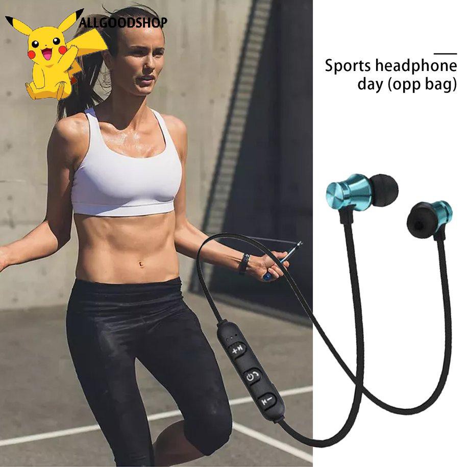 111all} Headphone XT11 Sports Wireless Earphones Magnetic Smart Stereo Headphones